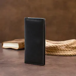 Чоловічий шкіряний гаманець GRANDE PELLE 9,5х19,8х2 см acs0016022 - мініатюра 7