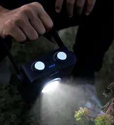 Багатофункціональний ліхтар + PowerBank Xiaomi Nextool Outdoor Light NE20093 [8000mAh] Black [75658] - мініатюра 2