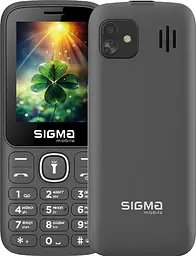 Мобільний телефон Sigma X-style 242 LUCKY Grey (4827798792926)