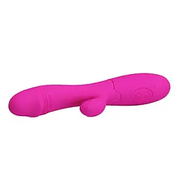 Вібратор-кролик Pretty Love Snappy 19.5 см рожевий - мініатюра 5