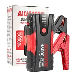 Пуско зарядное устройство (бустер) для авто Alligator JS840 Jump Starter 16000mAh + Power Bank - мініатюра 2