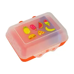 Ланч-бокс дитячий Optima YUMMY 850 мл, помранчевий (O98116)