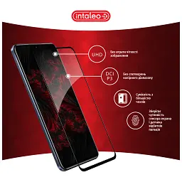 Скло захисне Intaleo Full Glue Infinix Note 12 Black (1283126546587) - мініатюра 4