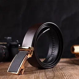 Ремінь шкіряний Vintage чоловічий 3,4х120 см acs0025781 - мініатюра 6