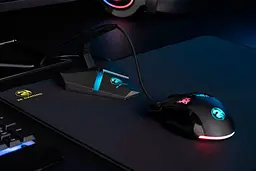 Тримач для кабелю 2E Gaming Mouse Bungee Scorpio USB Silver (2E-MB001U) [94847] - мініатюра 2