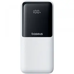 Батарея універсальна Baseus Lipow 20000mAh 22,5W PD, QC/3.0, White (P10079102213-00)