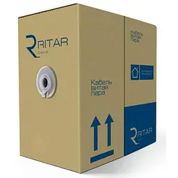 Кабель мережевий Ritar UTP 305м КВП (4 x 2 x 0,48) 4Р [СCA] (08534)