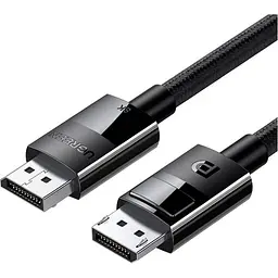 Кабель мультимедійний DisplayPort M to DisplayPort M 1.0m V1.4 braided DP114 black Ugreen (80390)