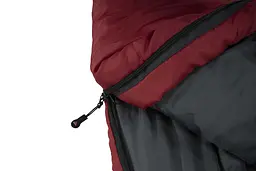 Спальний мішок High Peak TR 300/0°C Dark Red/Grey Left (23066) - мініатюра 3