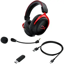 Гарнітура HyperX Cloud II USB/WL Red (4P5K4AA) - мініатюра 6