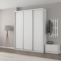 Шафа-купе Idea серія 3 200 x 60 x 240 см Білий