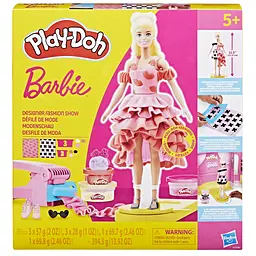 Набір для творчості Play-Doh Barbie Показ Моди з масою для ліплення (G1356) - мініатюра 12