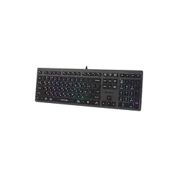 Клавіатура A4Tech FX60H USB Grey Neon backlit - мініатюра 2