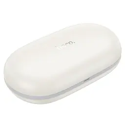 Бездротові TWS навушники Hoco EA4 відкриті, BT5.3, 60mAh, 500mAh, 6h milky white - мініатюра 3