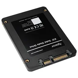 SSD диск Apacer AS340X 960GB 2.5" 7mm SATAIII 3D NAND Read/Write: 550/520 MB/sec Black - мініатюра 3