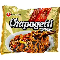 Локшина Nongshim Рамен з соусом з чорних бобів Чапагеті 140 г