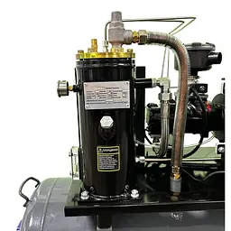 Компресор виского тиску гвинтовий GTM DLG5.5V (200 л, 680 л/хв, 5.5 кВт, 380-400 В) - мініатюра 6
