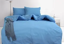 Комплект постільної білизни TAG Tekstil Blue Bell King Size (Євро maxi)