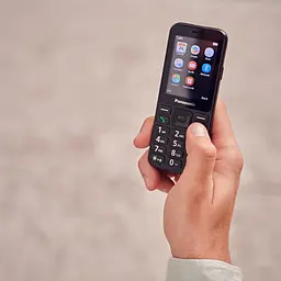 Мобільний телефон Panasonic KX-TU250 Black (KX-TU250EXB) - мініатюра 8