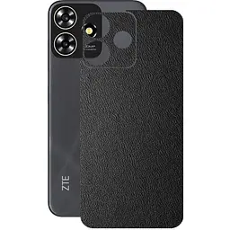 Захисна плівка StatusSKIN для ZTE Blade A73 Корпус Вініл Шкіра чорна