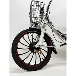 Електровелосипед E-scooter V4 двомісний 20 дюймів 600W 60V 16Ah + PASS-система - мініатюра 3