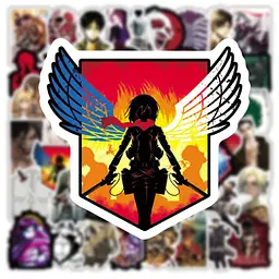 Стікерпак GeekLand Attack on Titan 50 штук - мініатюра 5