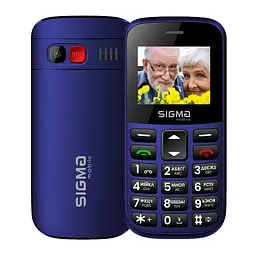 Мобільний телефон Sigma Comfort 50 EASY TYPE-C Blue (4827798585238)