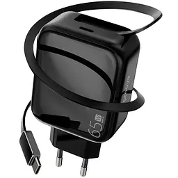 Зарядний пристрій Proove Fixtape GaN (Type-C) 65W black (WCFP65010201)