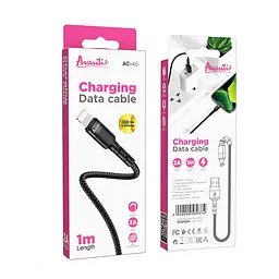 Кабель Avantis AC-46i USB – Lightning- чорний - мініатюра 5