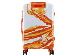 Валіза Semi Line 24 M White/Orange Print (T5655-2) - мініатюра 3