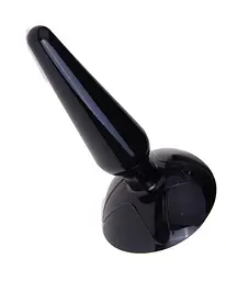 Анальна пробка Lovesecret Anal Plug 01 11 см (чорний) - мініатюра 5
