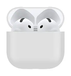 Чохол для навушників MAKE Apple AirPods 4 Silicone White