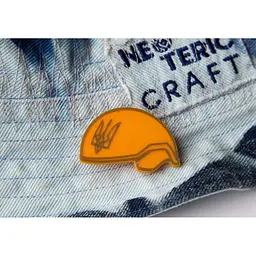 Значок NeoTeric Craft "Шолом" Помаранчевий (2000989114437)
