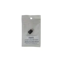 Перехідник Lightning to Micro USB Lapara (LA-Lightning-MicroUSB-adaptor black) - мініатюра 2
