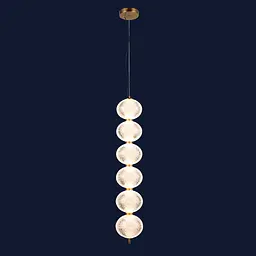 Світильник підвісний LED Levistella 79112098-6led CL, 52W, три режими, 800x150 мм, сучасний стиль для дому - мініатюра 2