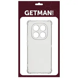 TPU чохол GETMAN Ease logo посилені кути Full Camera для Xiaomi Poco X7 Безбарвний (прозорий) - мініатюра 4