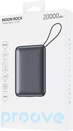 Портативний акумулятор Proove Moon Rock 22.5W 20000mAh gray (PBM222012105) - мініатюра 3