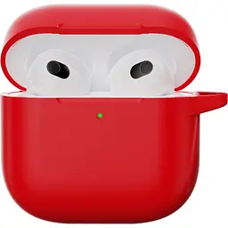 Чохол для навушників ArmorStandart Hang Case для AirPods 4 Red [ARM81293] [118662] - мініатюра 2