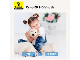 IP-камера відеоспостереження BASEUS Security P1 Pro Indoor 3K White (S0TV022130) - мініатюра 11