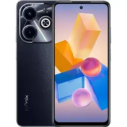 Смартфон Infinix Hot 40i (X6528B) 4/128Gb NFC чорний (Starlit Black) UA
