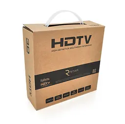 Кабель HDMI Ultra HD 4K 1080p v1.4, Ritar Premium PL348 OD-7.3mm, с фильтром, 5m - мініатюра 2