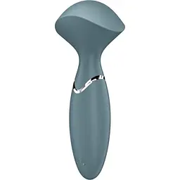 Вібромасажер Satisfyer Mini Wand-er Сірий - мініатюра 5