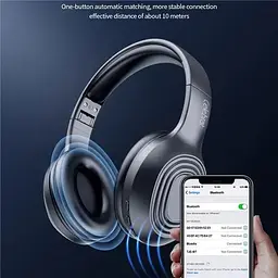 Наушники Celebrat A28 Bluetooth Headphones Black - миниатюра 4