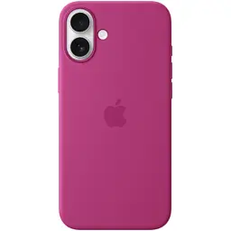 Чохол до мобільного телефона Apple iPhone 16 Plus Silicone Case with MagSafe - Fuchsia (MYYE3ZM/A)
