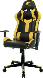 Геймерське крісло GT Racer чорне з жовтим (X-2527 Black/Yellow) - мініатюра 4