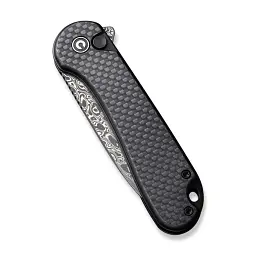 Ніж Civivi Button Lock Elementum II Damascus Carbon (C18062PB-DS1) - мініатюра 4