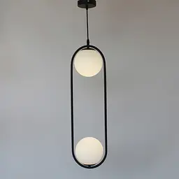 Підвісний світильник Friendlylight Hoop C Black FL3027