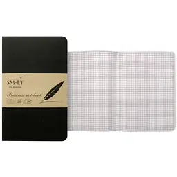 Блокнот SM-LT Art  BUSINESS А5 (210х132мм) 70г/м2 48 аркушыв білий в клітинку SMILTAINIS