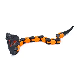 Фігурка антистрес Змія FC916Black пластик, 27 см