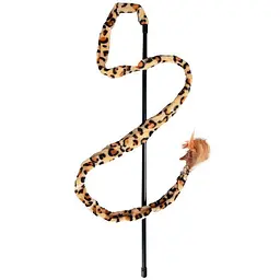 Flamingo Leopard Fishing Rod фламинго леопард удочка дразнилка іграшка для котів